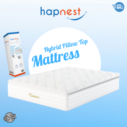 160/200 cm Luxury 14 inch PillowTop mattress: A perfect sleep experience!